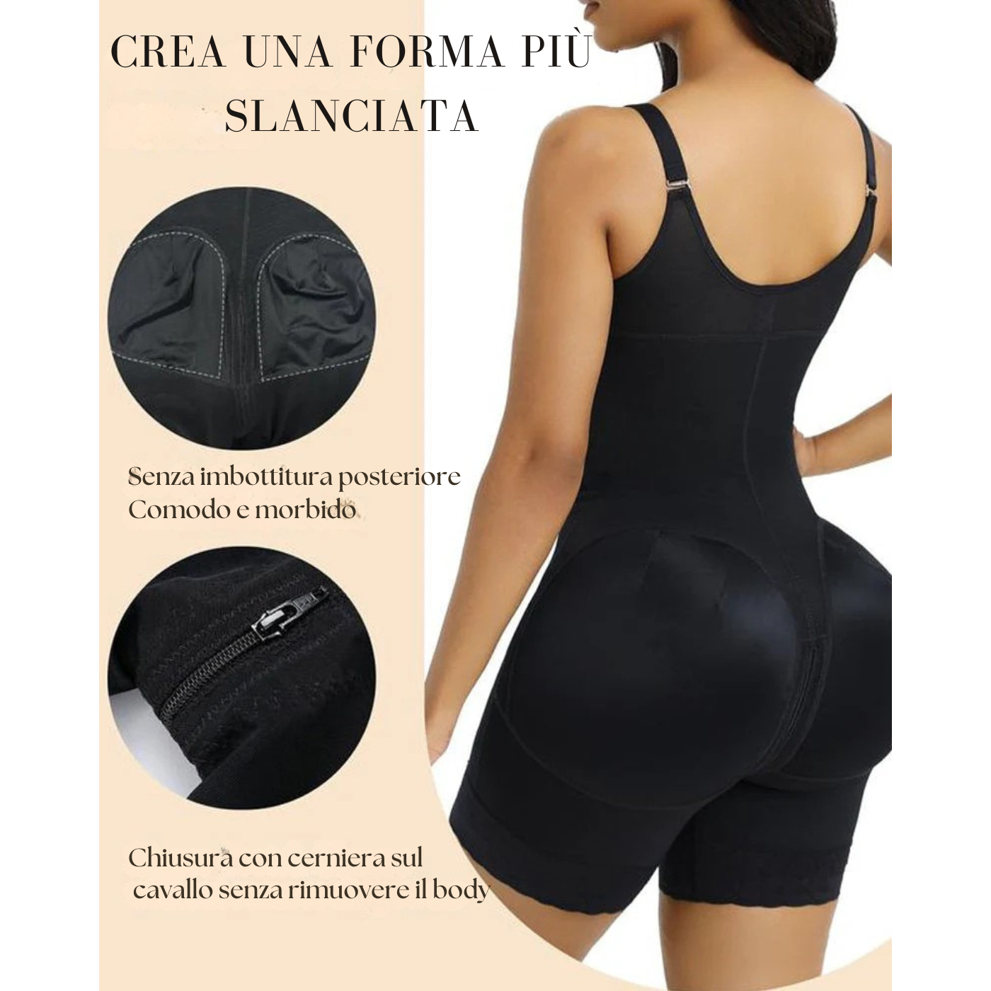 ⚡️Body modellante con reggiseno incorporato