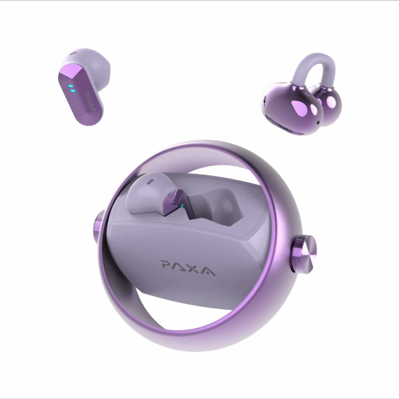 PAXA - Auricolari dual mode, 2 paia in 1, utilizzabili contemporaneamente!