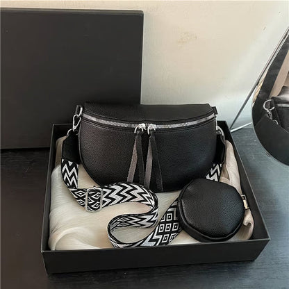 Borsa a tracolla in ecopelle