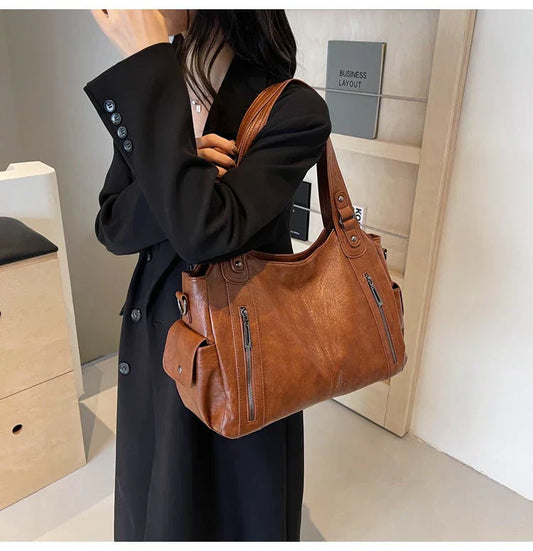 Elisabeth™ - Borsa tote in pelle senza tempo