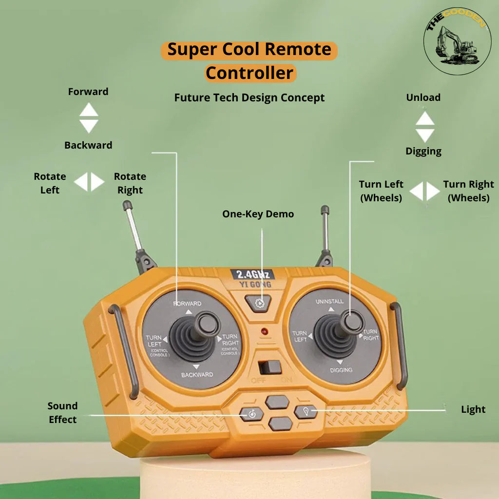 Escavatori RC - Domina il cantiere