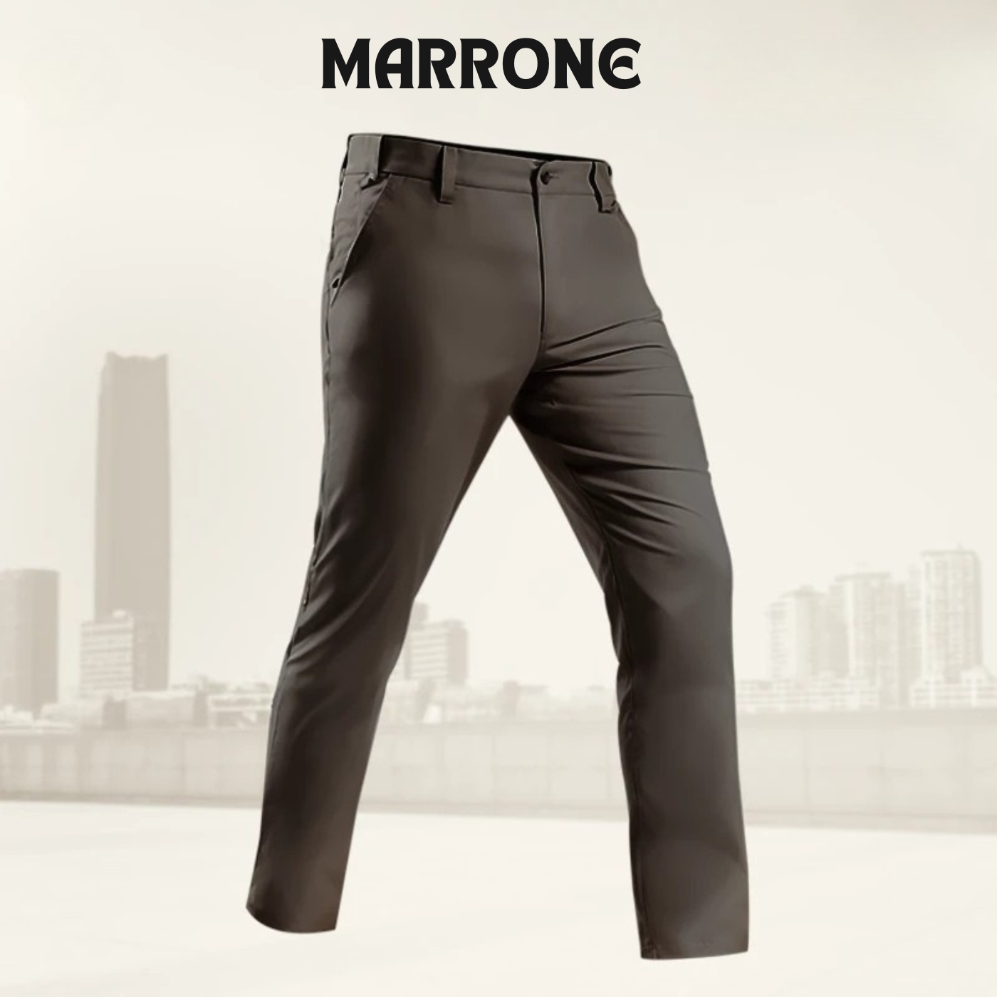 GlideActive - Pantaloni sportivi da uomo con cintura espandibile