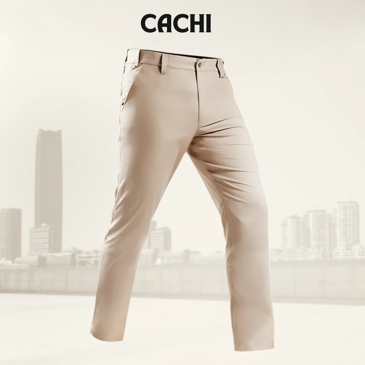 GlideActive - Pantaloni sportivi da uomo con cintura espandibile