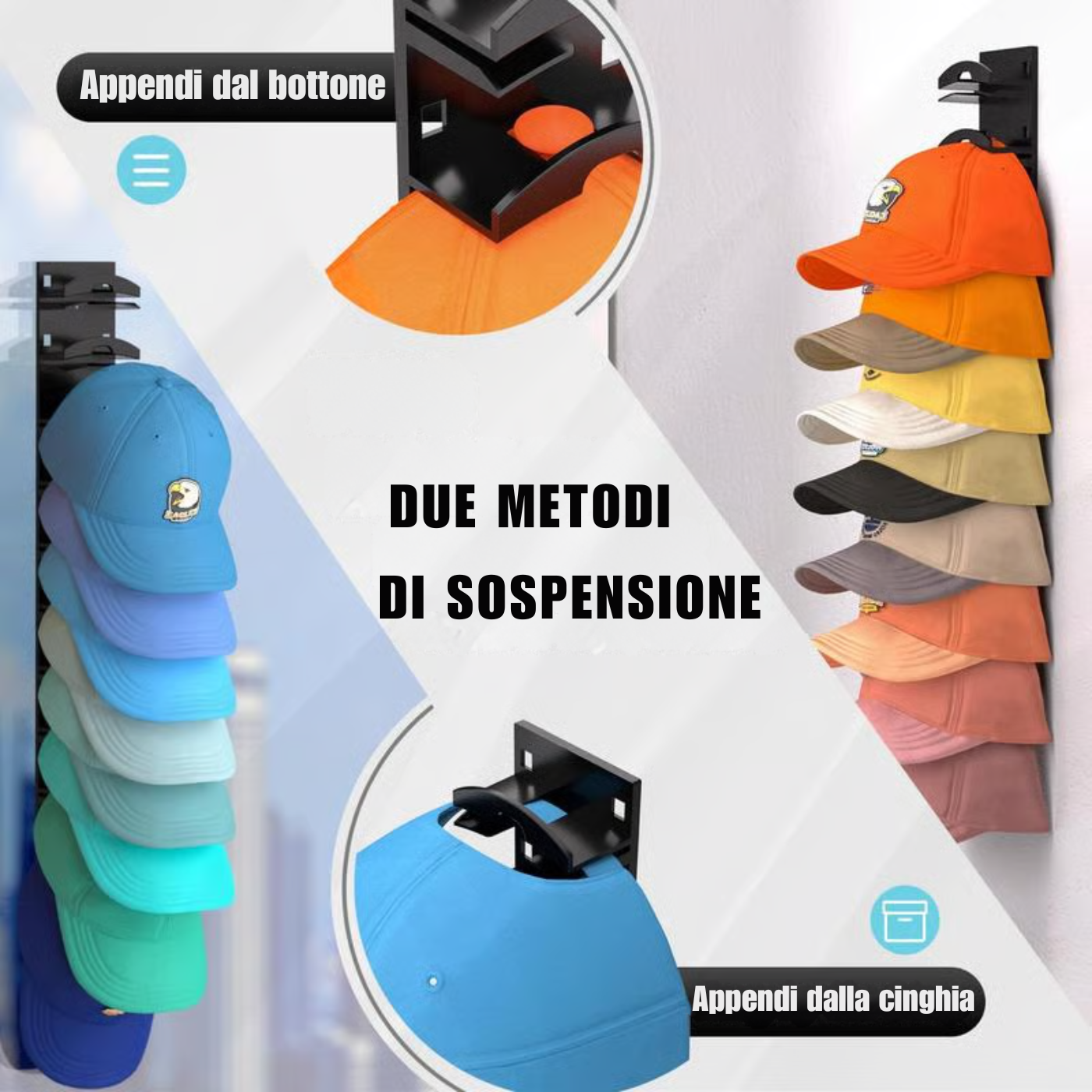 Organizer per cappelli